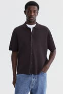 H&M Regular Fit Rib-knit Shirt
