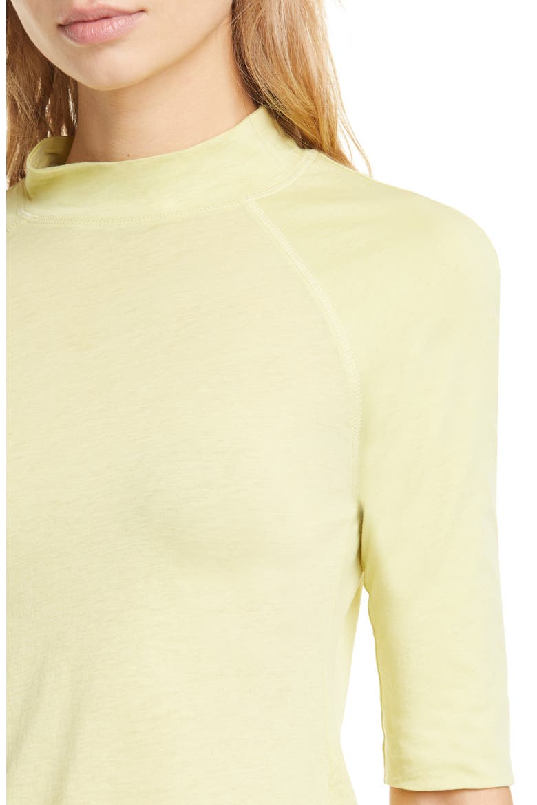 Madi Cotton Top, Alternate, color, LIME