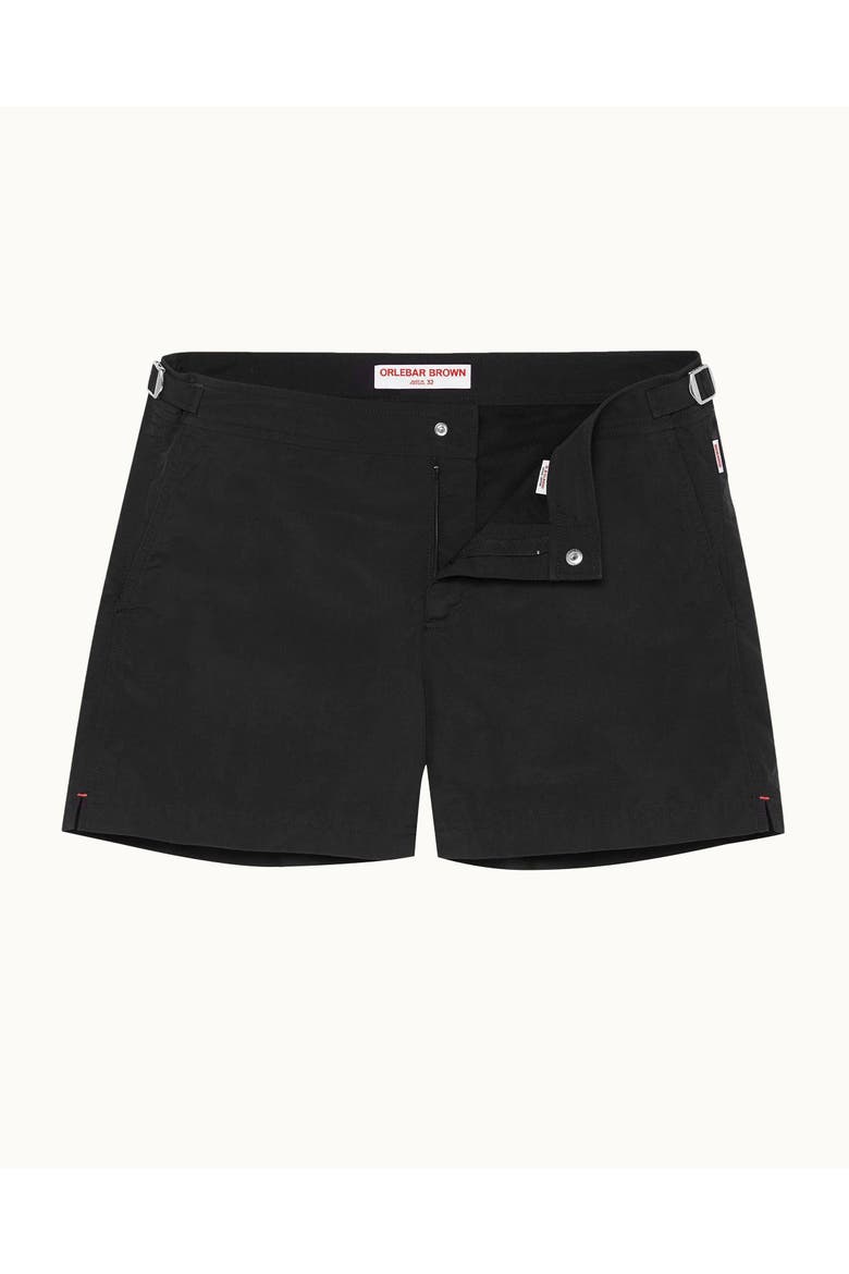 Setter Shorter Length Swim Shorts, Alternate, color, Black
