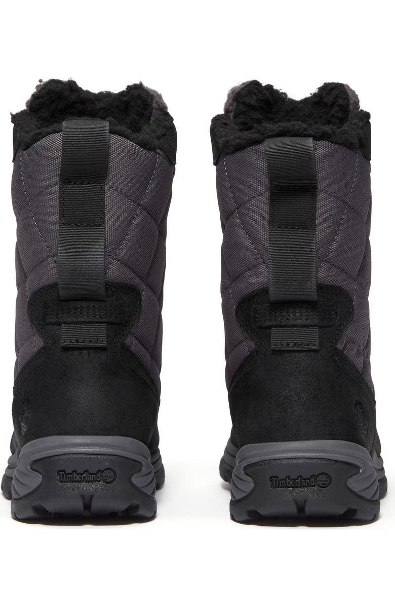 Timberland White Ledge Waterproof Snow Boot, Alternate, color, Black Suede