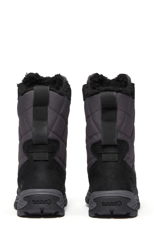 Timberland White Ledge Waterproof Snow Boot In Black