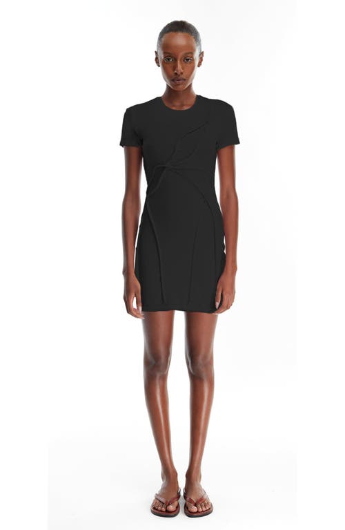 Mother Of All Pepper Mini Dress In Black