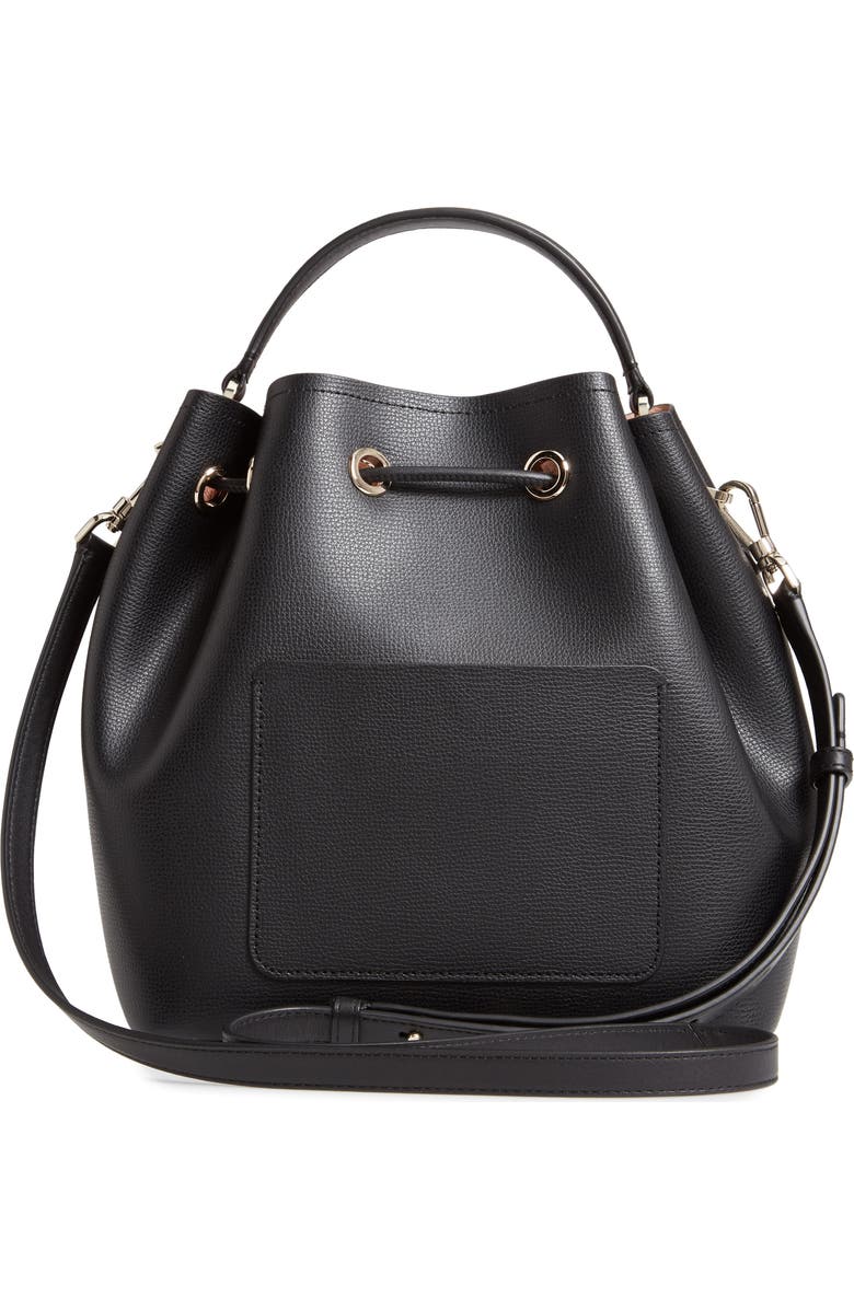Kate Spade New York medium vivian leather bucket bag, Alternate, color,