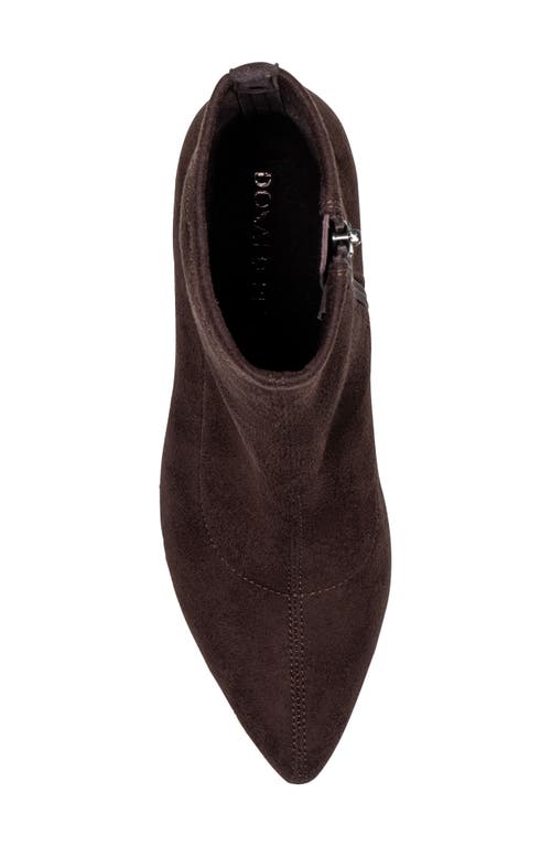Donald Pliner Tomos Block Heel Bootie In Brown