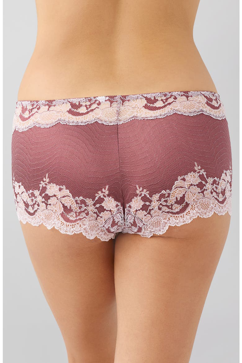 Modern Affair Boyshorts, Alternate, color, ROSE BROWN/ CRADLE PINK