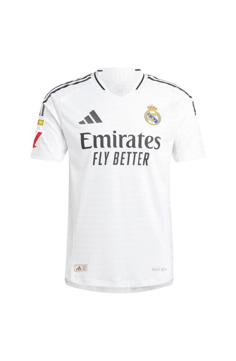 adidas Men's adidas  White Real Madrid 2024/25 Home Authentic Jersey, Alternate, color, 