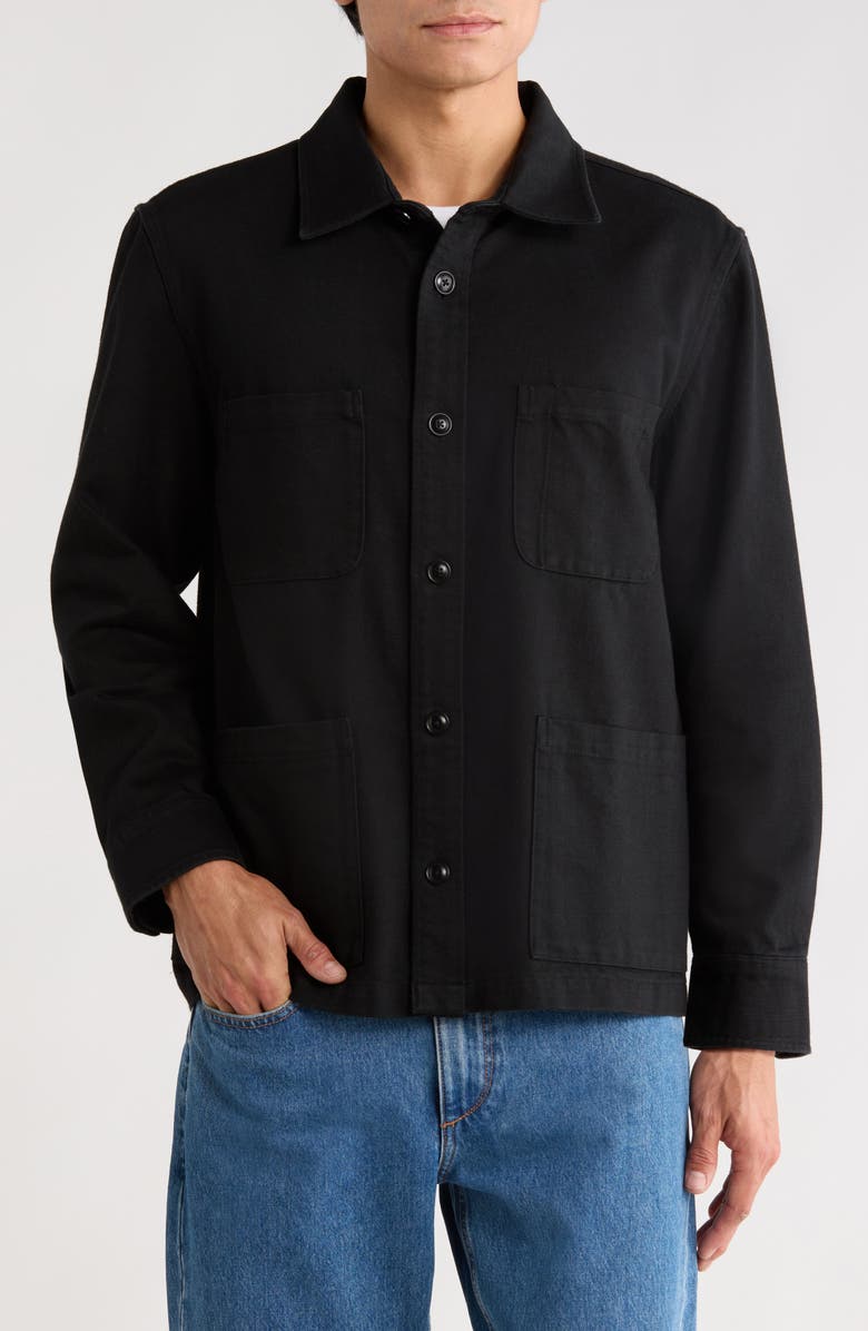 Corridor Misha Overshirt, Alternate, color, Black