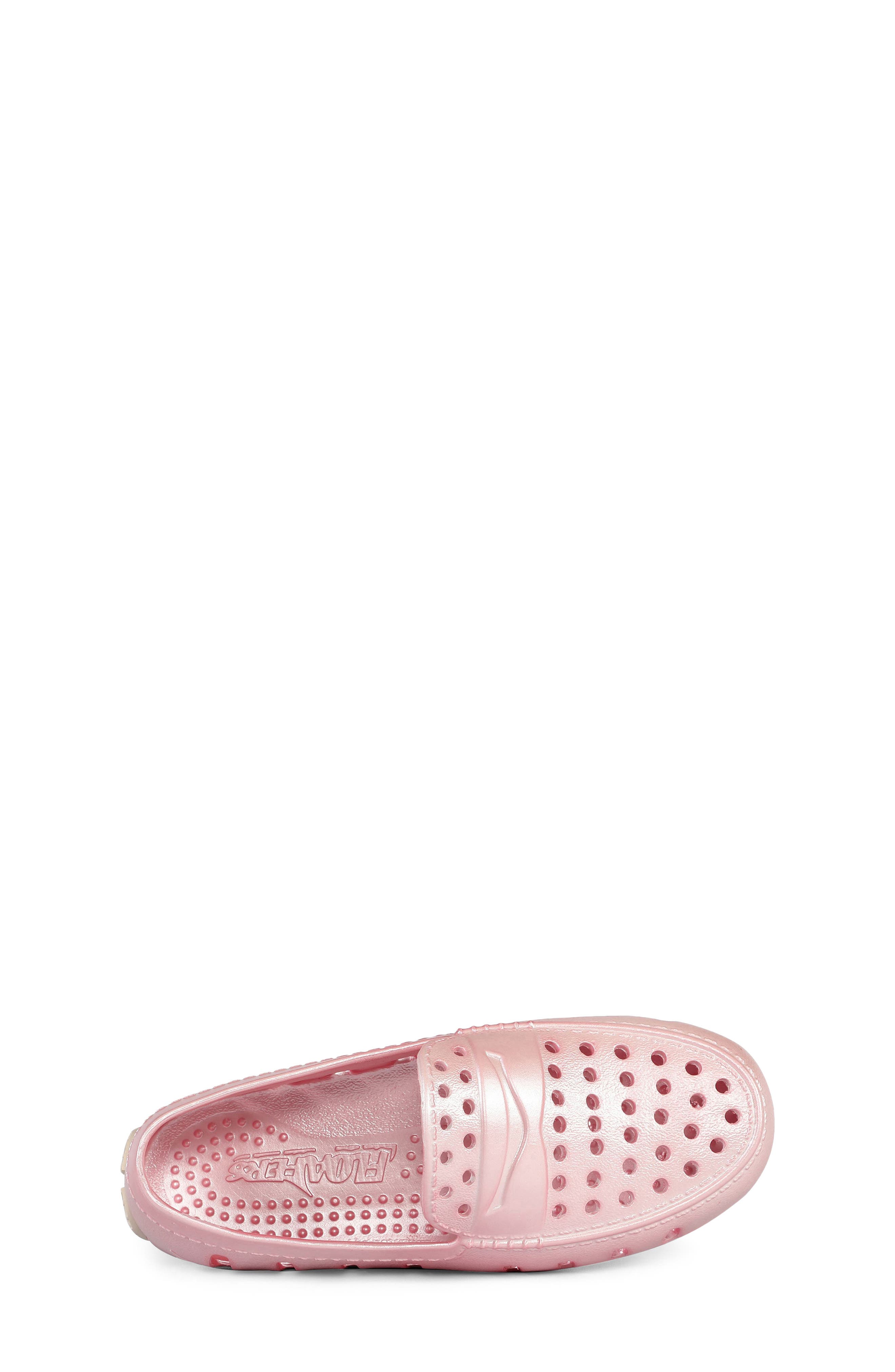 Kids' Prodigy Gender Inclusive Water Friendly Loafer, Alternate, color, PINK METALLIC/CREAM