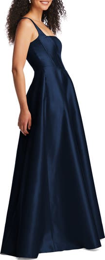 Corset Satin Gown