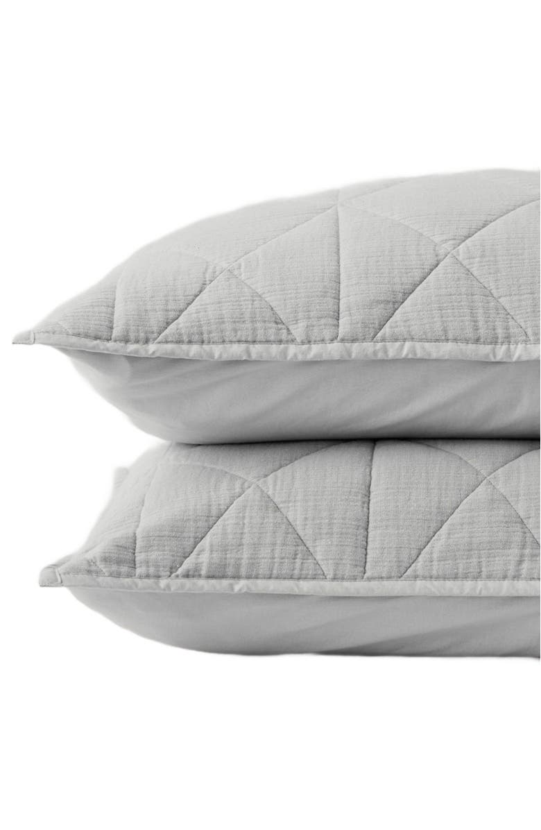 Pact Organic Diamond Sham 2-Pack, Main, color, Lunar