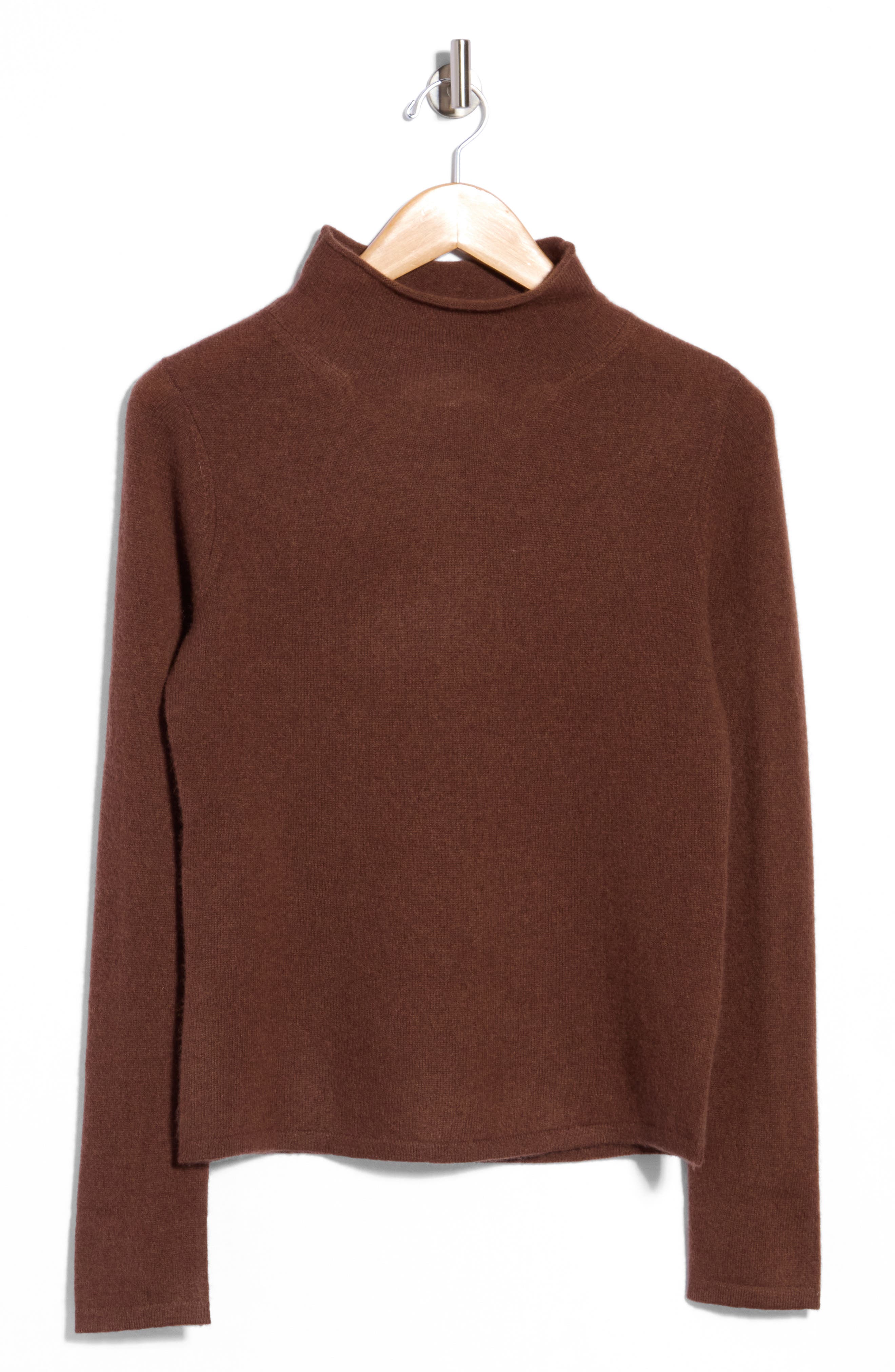 Cashmere Funnel Neck Sweater
