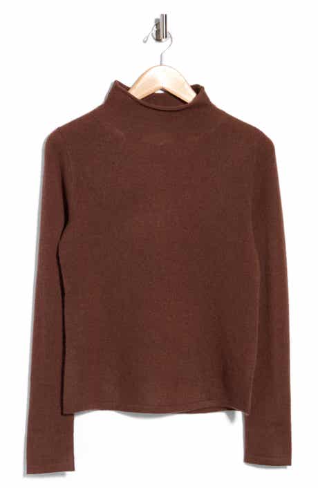Cashmere Funnel Neck Sweater