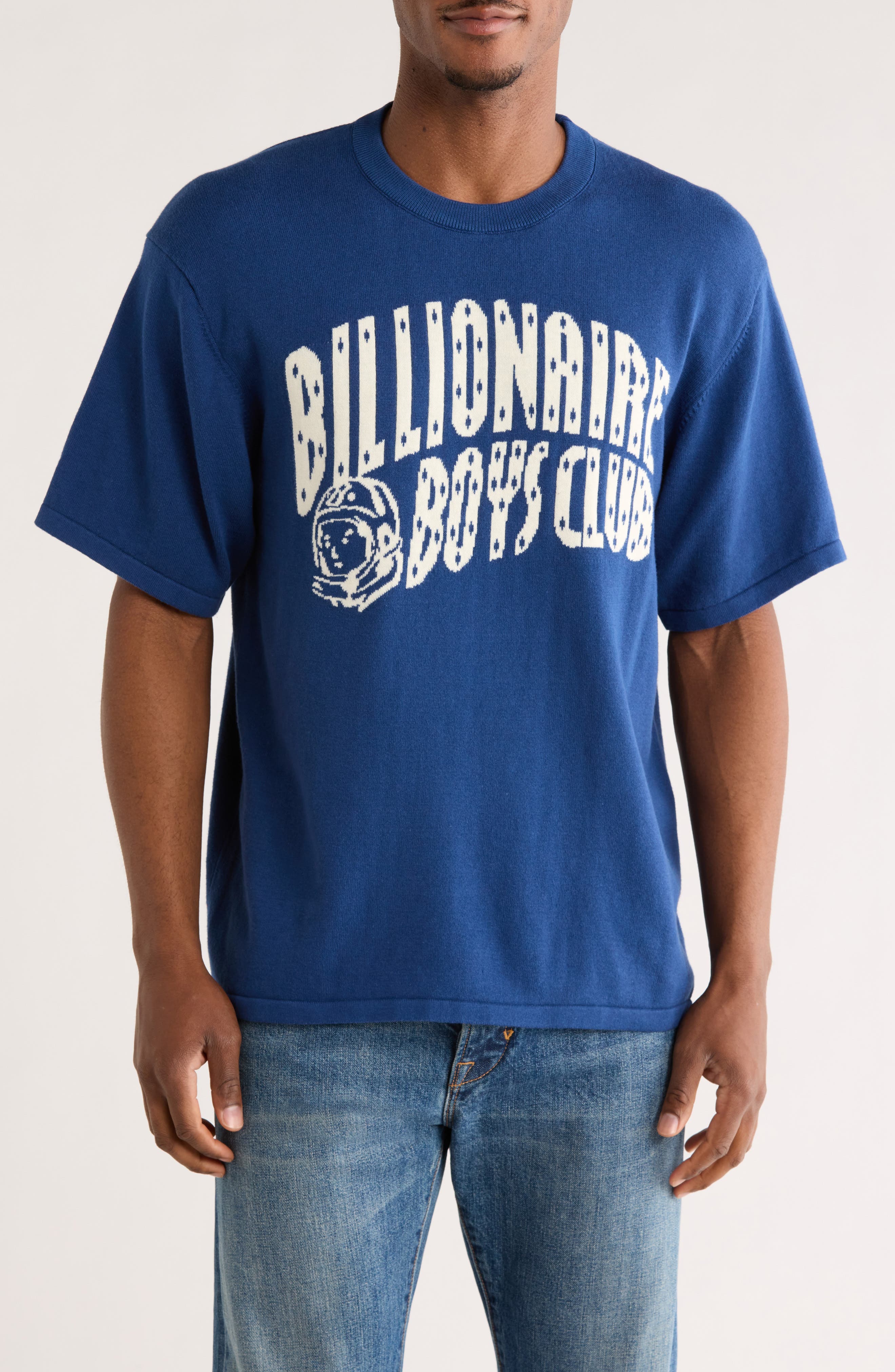 Billionaire Boys Club BB Curve Logo Graphic T-Shirt