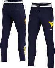 PRO STANDARD Men's Pro Standard Navy West Virginia Mountaineers Script Tail Fleece Sweatpants