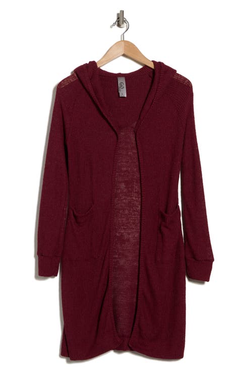 Hooded Sweater Cardigan