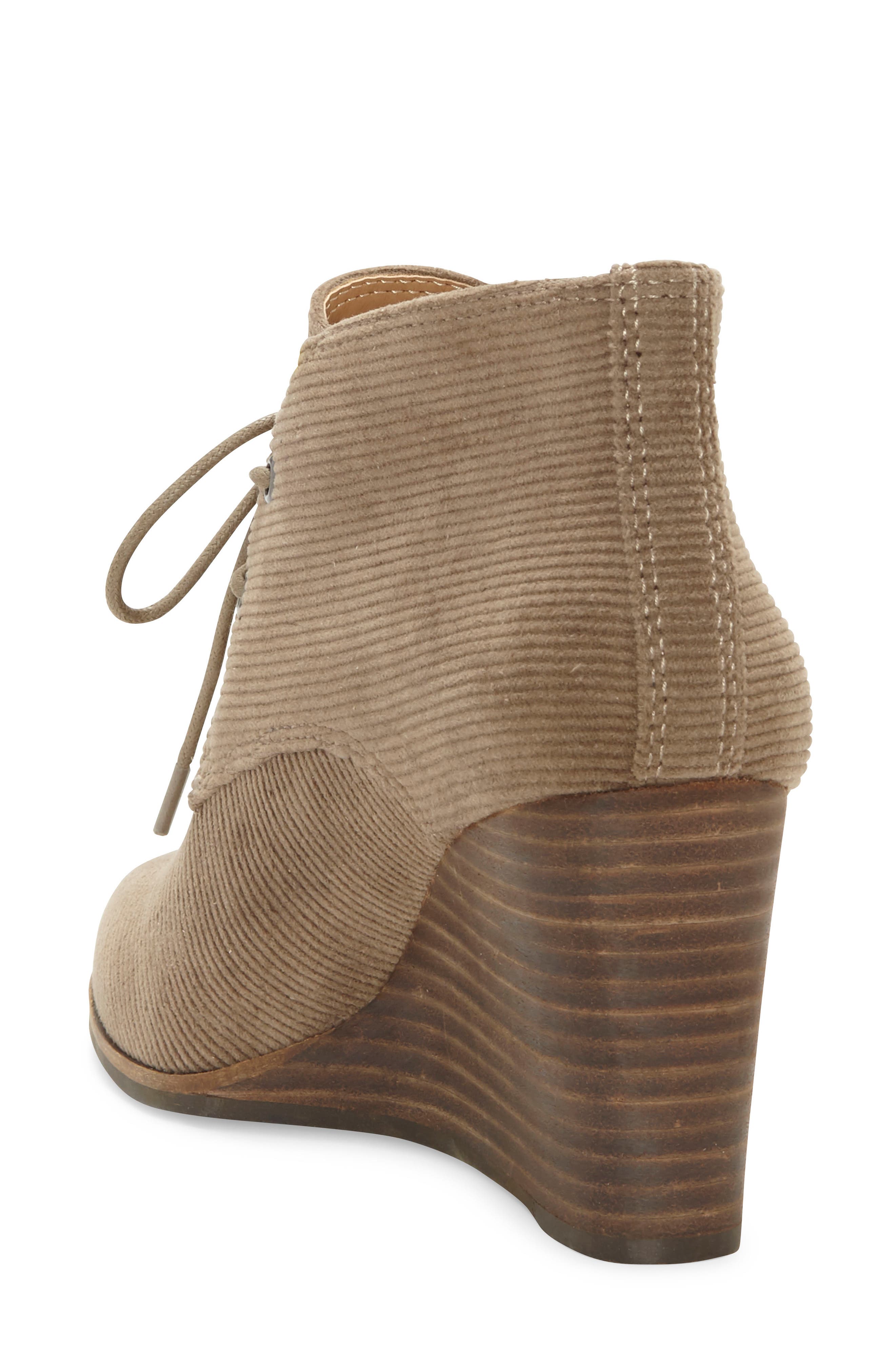 Lucky Brand Shijo Bootie, Alternate, color, Antique Green Fabric