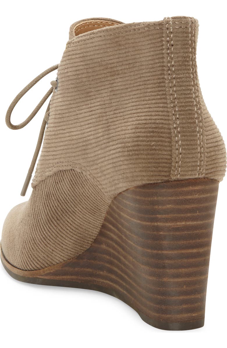 Lucky Brand Shijo Bootie, Alternate, color, Antique Green Fabric