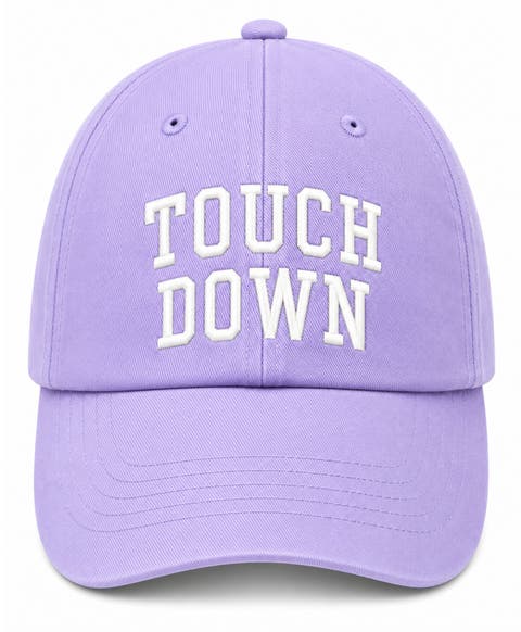 Touch Down Bow Baseball Hat