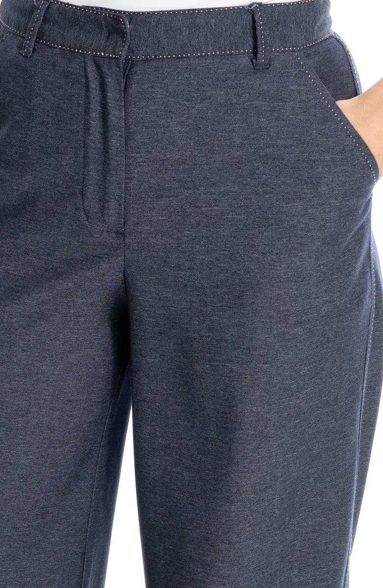 MAX STUDIO Wide Leg Pants, Alternate, color, Indigo