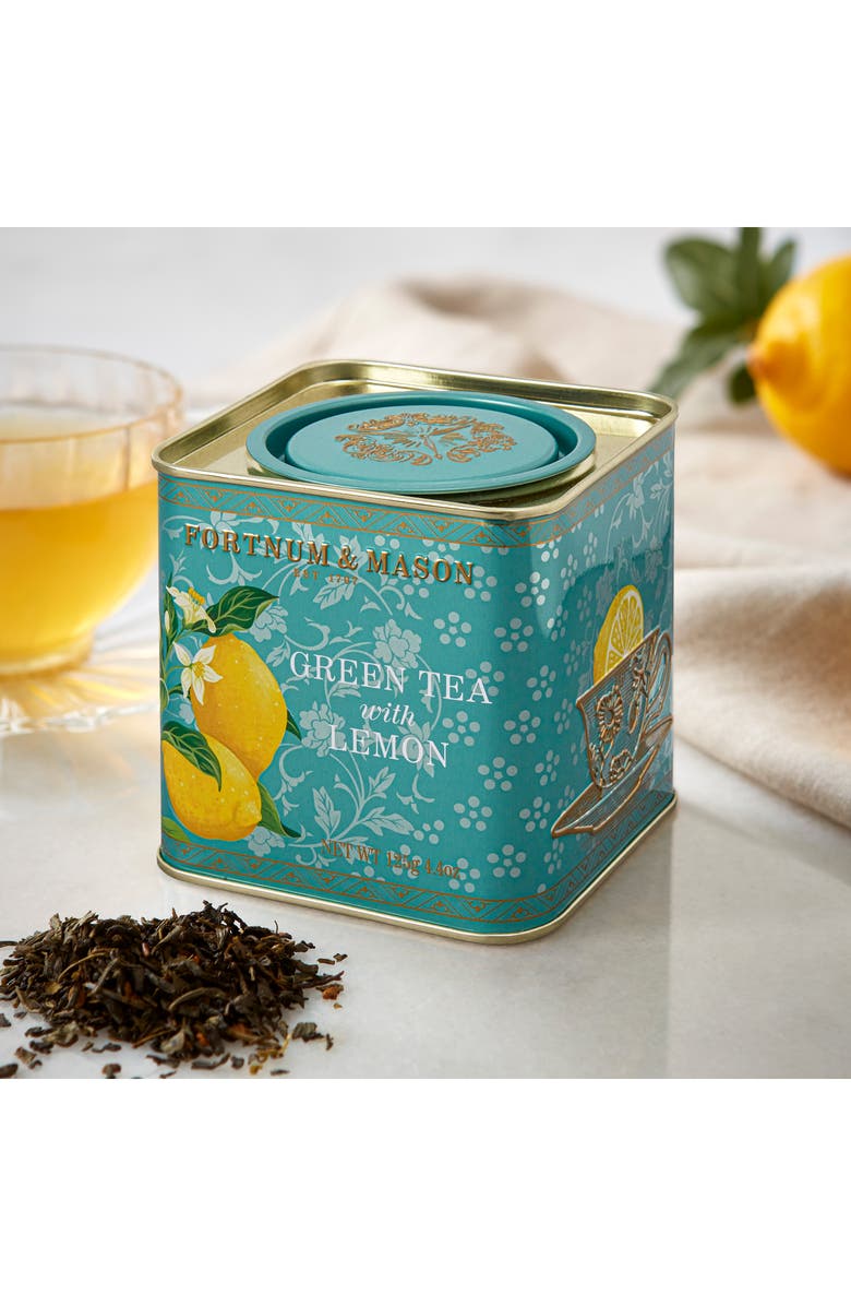 Fortnum
Mason Green Tea with Lemon Loose Leaf Caddy, Alternate, color, Lemon