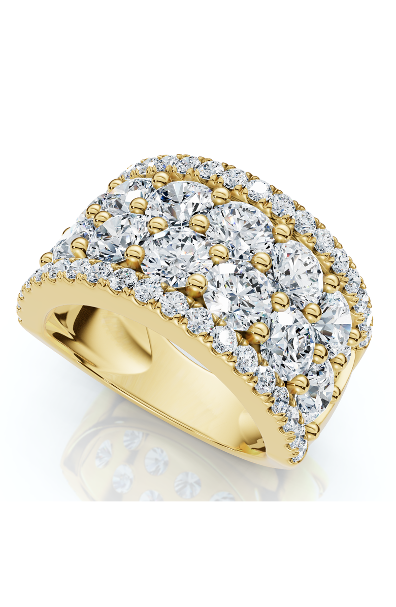 Bliss Diamond 3 1/2Ct Diamond Wedding 11mm Wide Anniversary Ring 14k Gold Lab Grown, Main, color, 