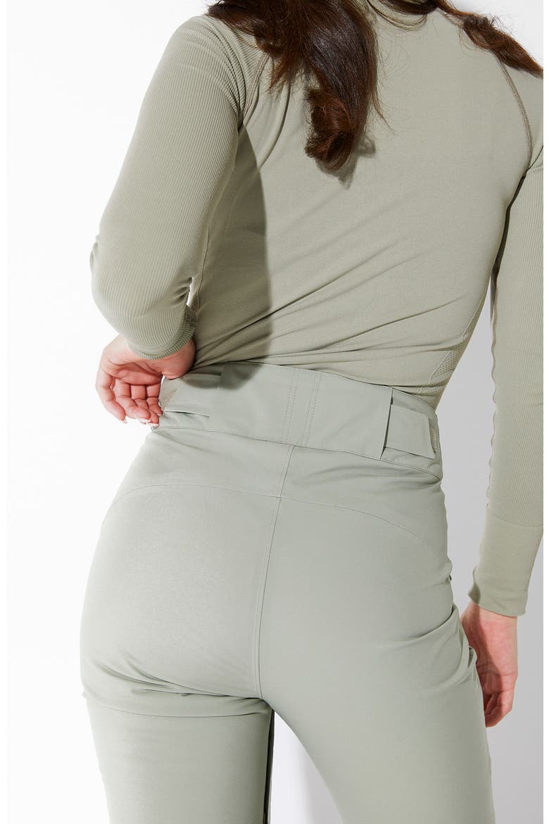 Alessandra Insulated Water Resistant Ski Pants, Alternate, color, SAGE