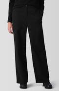 Eileen Fisher Washable Flex Ponte Wide Leg Pants