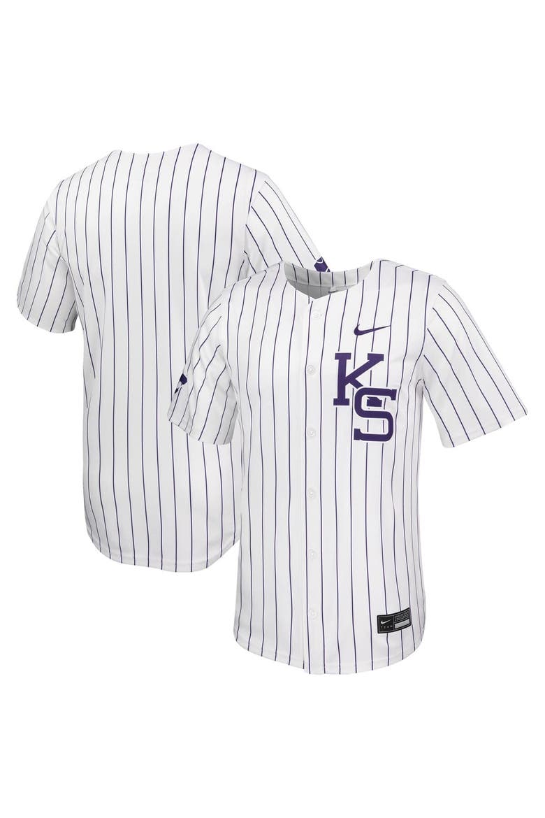Men's Nike White Kansas State Wildcats Limited Baseball Jersey, Alternate, color, White