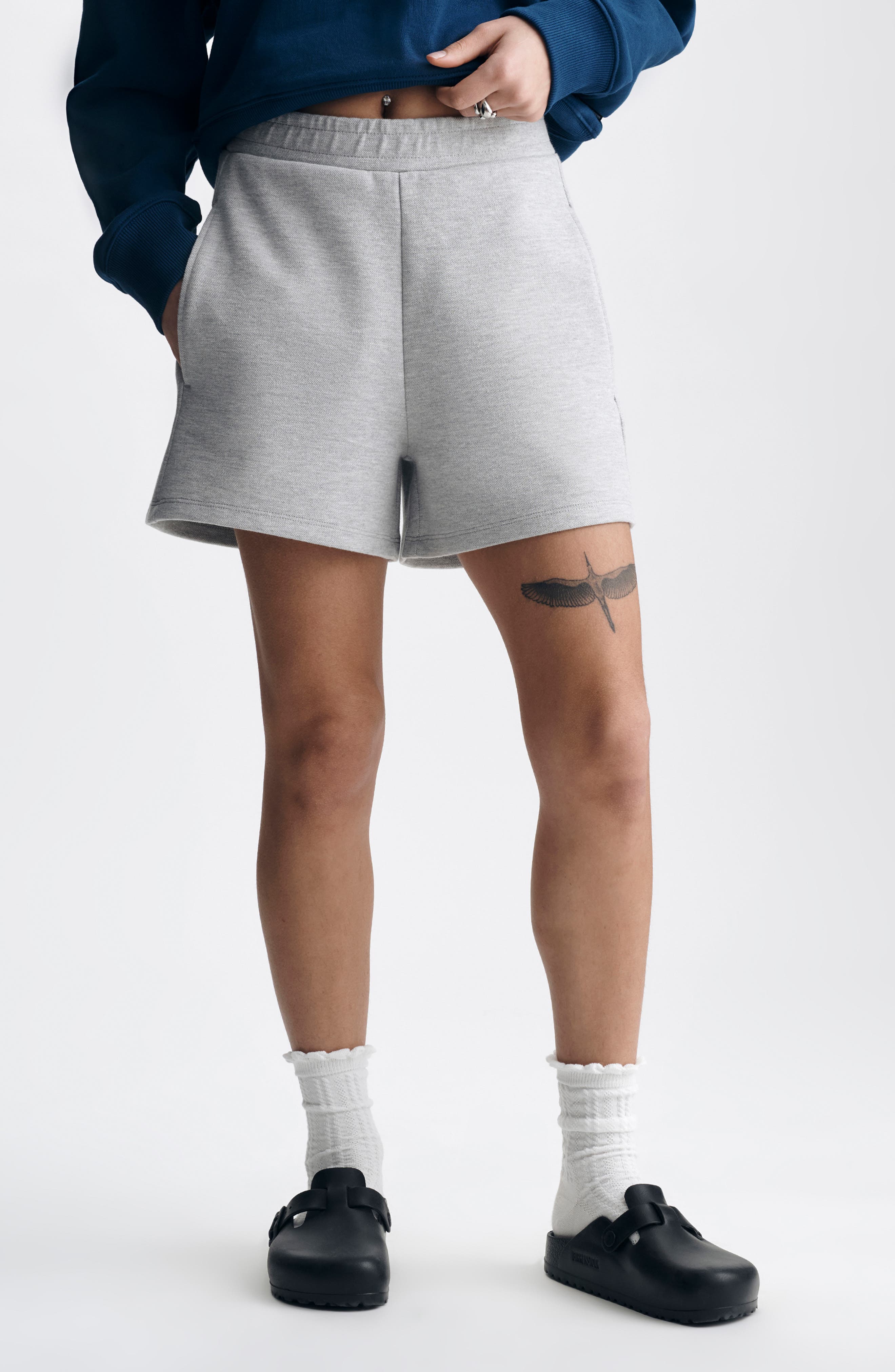 selected LIGHT GREY MELANGE