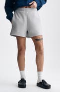 Brooklyn Industries Cotton Blend Mélange Shorts