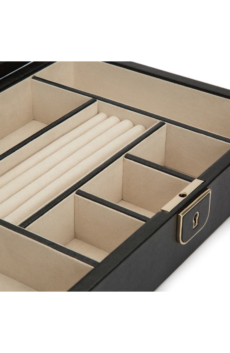 WOLF Palermo Medium Jewelry Box, Alternate, color, Black Anthracite