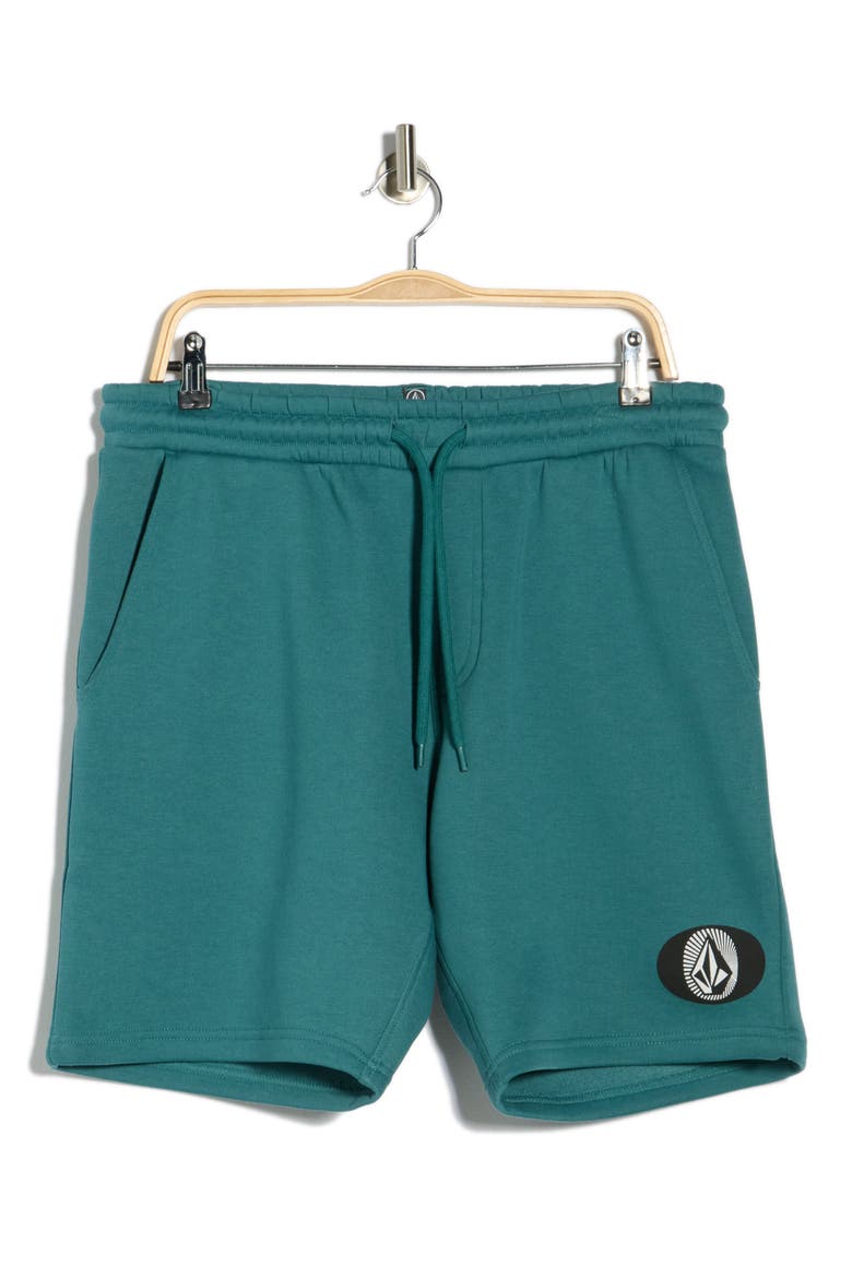 Bearing Fleece Shorts, Alternate, color, COSMIC BLUE
