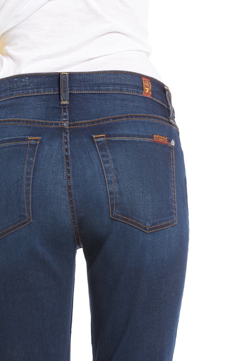 7 For All Mankind® b(air) Released Hem Ankle Skinny Jeans (b(air)Night Shadow), Alternate, color, BAIR NIGHT SHADOW