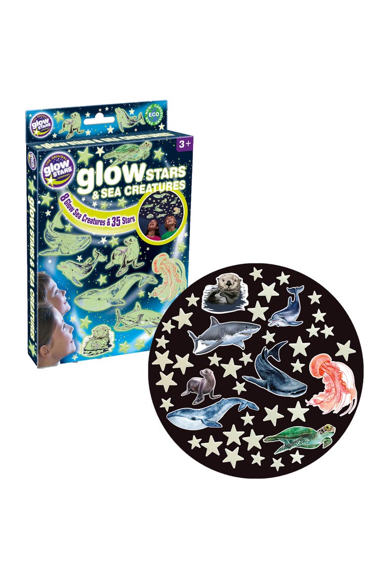 Glow Stars & Sea Creatures ECO, Glow Wall Décor, Alternate, color, Multicolored