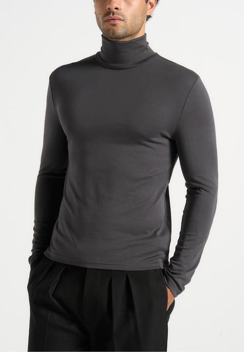 Long Sleeve Roll Neck Top