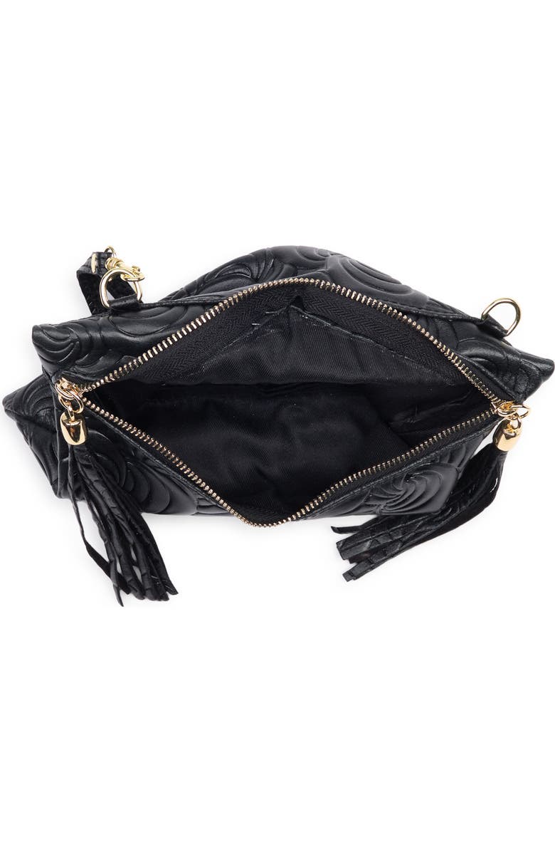 LISA MINARDI Fringe Leather Crossbody Clutch | Nordstromrack