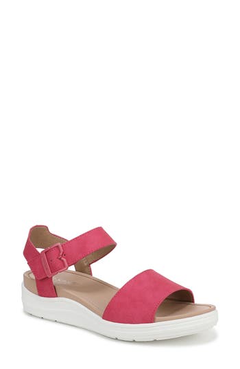 DR. SCHOLL'S DR. SCHOLL'S TIME OFF SKY ANKLE STRAP PLATFORM SANDAL 