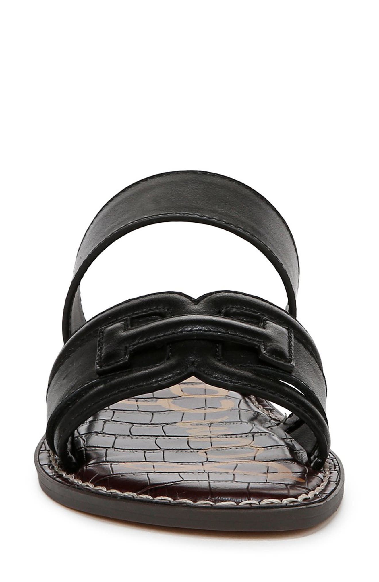 Sam Edelman Gabi Two-Strap Slide Sandal, Alternate, color, Black