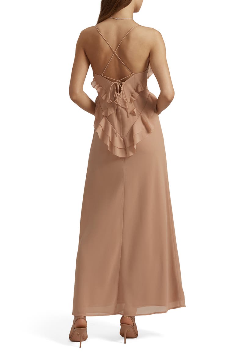 The Who You Ruffle Maxi Dress, Alternate, color, TUSCANY