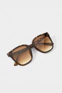 Katie Loxton Savannah Sunglasses in Brown Tortoiseshell
