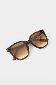 Katie Loxton Savannah Sunglasses in Brown Tortoiseshell