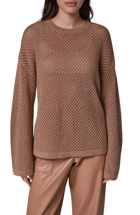 Metallic Open Stitch Sweater