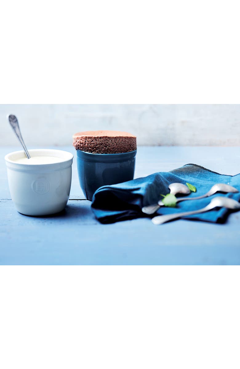 Emile Henry Made in France 5 oz Ramekin, Set of 2, 3.5" by 2", Alternate, color, Burgundy