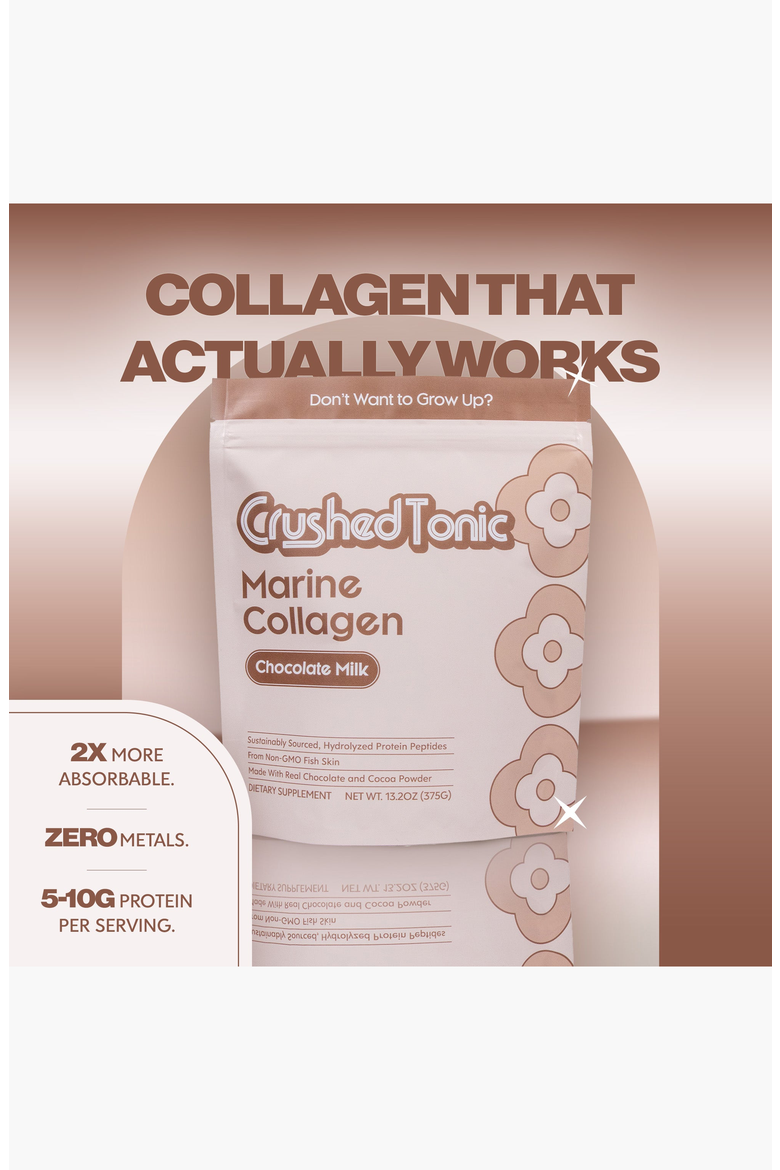 Chocolate Milk Marine Collagen Supplement, Alternate, color, Light Beige / Nude