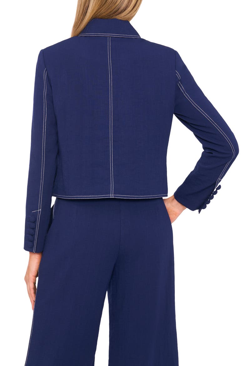 Flap Topstitch Jacket, Alternate, color, TWILIGHT BLUE