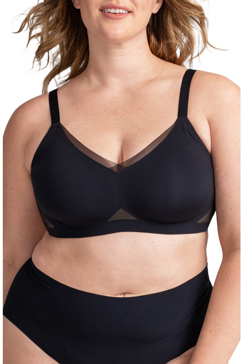 CrossOver Wireless Bra, Alternate, color, RUNWAY