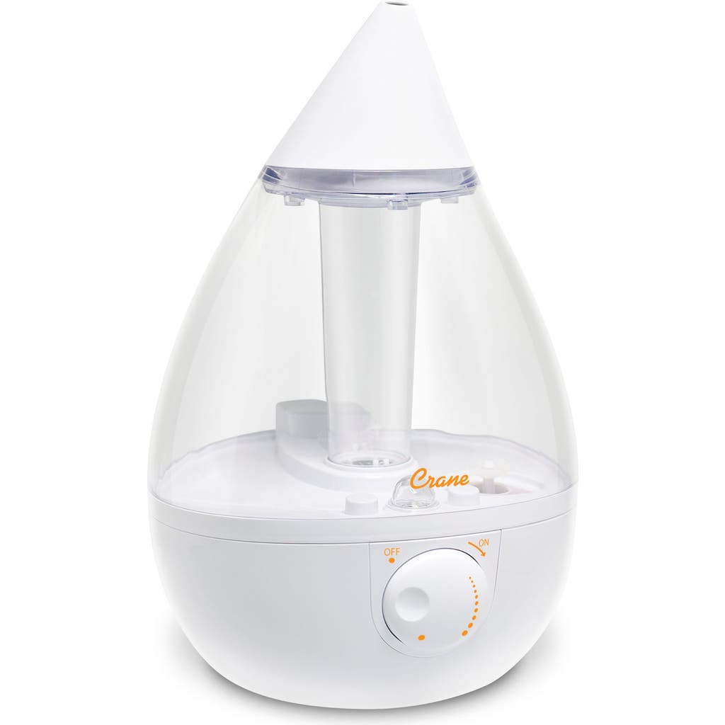 Crane Air Drop 1-Gallon Cool Mist Humidifier in White/Clear  product