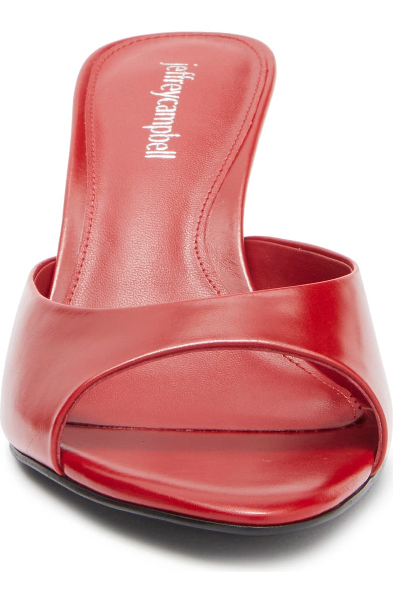 Jeffrey Campbell Spy-Kid Slide Sandal, Alternate, color, Cherry Red