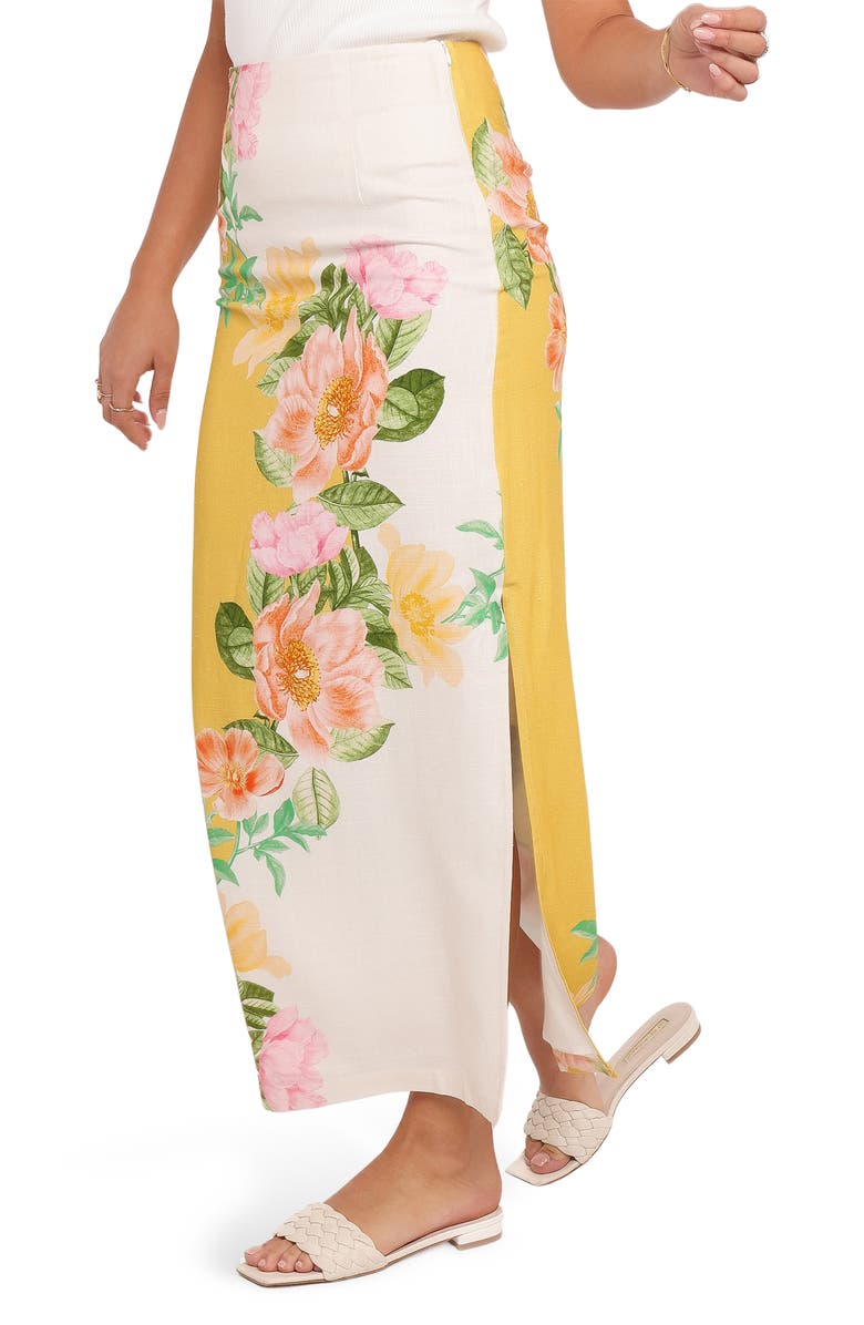 Petal & Pup Floral Print Maxi Skirt, Alternate, color,