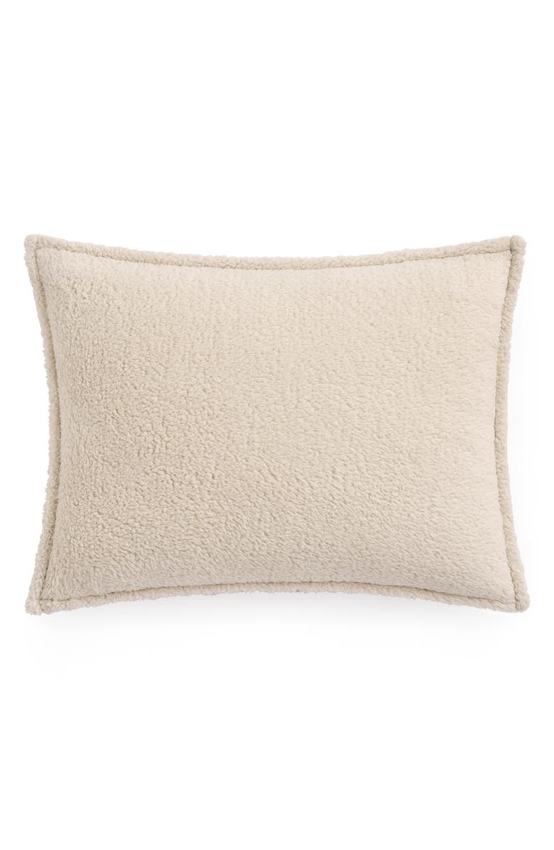 UGG<sup>®</sup> Avery Faux Shearling Comforter & Shams Set, Alternate, color, Chestnut/ Cream